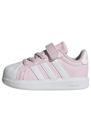 adidas Unisex Baby STREETTALK Shoes Infants, Clear pink/FTWR White/Grey Two, 27 EU