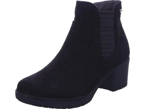 Jana Stiefelette mit TEX-Membran - Schwarze Stiefelette mit 5 cm Absatzhöhe und pflegeleichtem Innenmaterial. Ideal für den täglichen Einsatz dank der komfortablen Plateausohle und der TEX-Membran für optimalen Schutz.