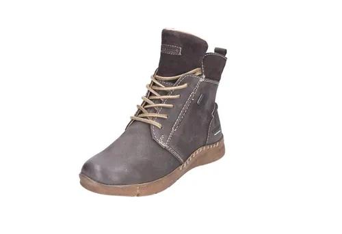 Josef Seibel Damen Schnürstiefeletten Conny 53 - Wanderschuhe, wasserdicht und mit Wechselfußbett für optimalen Komfort, ideal für Übergangszeiten.