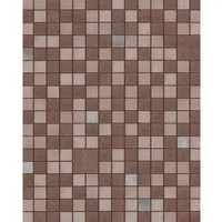 EDEM 1033-17 Küchen Bad Tapete Geometrisch Metallic Effekt Braun Beige 0,53 m x 10,05 m 5,33 m2 Braun