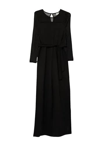 s.Oliver Elastischer Jumpsuit und Mesh-Details