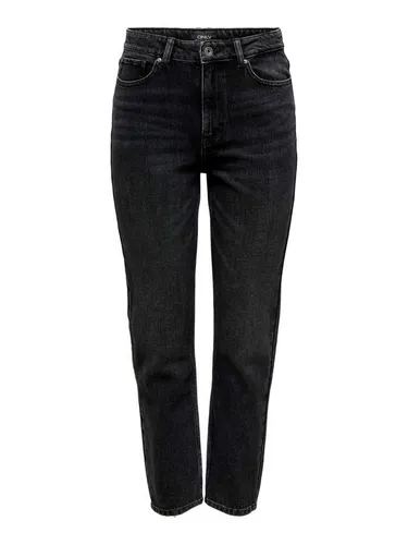 ONLY Damen Onlemily Life Hw Str Ank Dnm Nas997 Noos Jeans - Jeans für Frauen, High Waist und knöchellang, aus weichem und elastischem Material für optimalen Tragekomfort im klassischen 5-Pocket-Style.