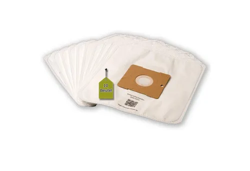 eVendix Staubsaugerbeutel 10 Staubsaugerbeutel passend für GUTFELS BP 8101 sw, passend für GUTFELS, 10 St., GUTFELS BP 8101 sw