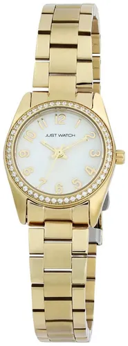 JUST WATCH Quarzuhr JW10265 Edelstahlband, 5ATM, analog, modisch, zierlich