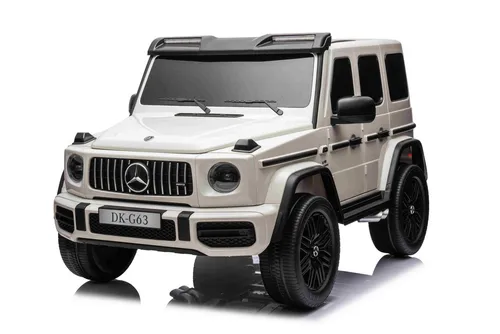 Mercedes Benz G63 XL AMG Kinder Elektroauto – Geländewagen für zwei - Kraftvolles XXL Elektroauto für Kinder mit 12V Akku, 4x35W Motoren und Platz für zwei. Mit Bluetooth, USB und Fernbedienung für maximalen Fahrspaß!