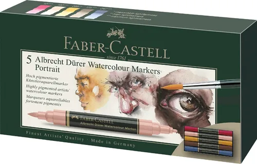 FABER-CASTELL Aquarellmarker ALBRECHT DÜRER Portrait 5 Marker