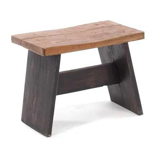 DESIGN DELIGHTS Rustikales Sitzbänkchen SCHEMEL 40