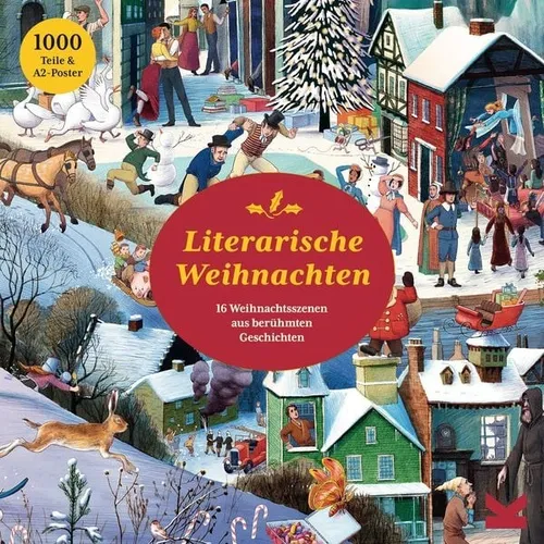 Laurence King Puzzle Literarische Weihnachten von LAURENCE KING