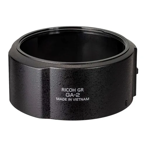 Ricoh Objektiv-Adapter GA-2 - Technik, ideal für die Befestigung des Televorsatzes und mit 49 mm Einschraubgewinde für Filternutzung.
