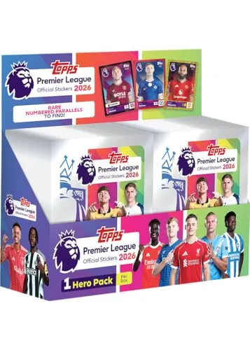 Topps Premier League Stickers 2026 von Topps
