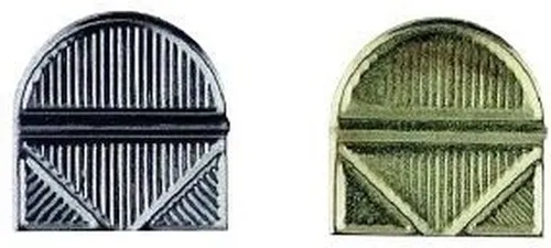 ALCO Büroklammer Eckenklammer Aluminium sortiert VE=30 Stück