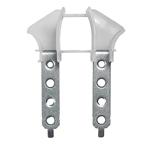 Paar Universal Rollladen Einlauftrichter 4-Loch Führungsschiene Mini Rolladen Behang 1