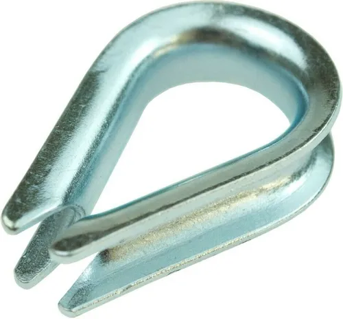Kauschen Kausche Drahtseil Seilkauschen für Seil Ø 5 mm verzinkt MCPL6325 10