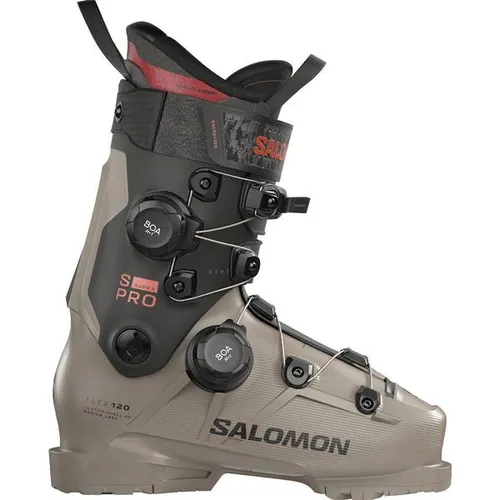 SALOMON S/PROM SUPRA DUAL BOA 120 Ski Schuh 2027 roasted cashew/black/samba metallic