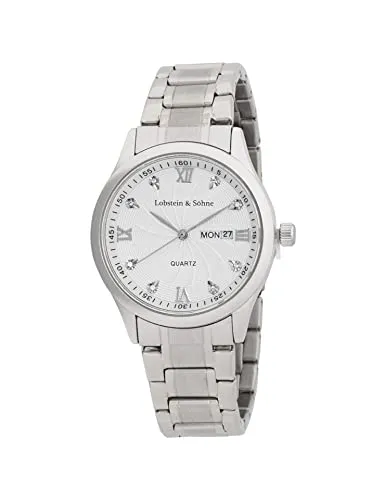 Lobstein & Söhne® Armbanduhr Leopold in silber von Lobstein & Söhne