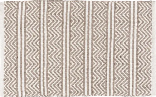 WENKO Bade Matte Teppich Bad Vorleger Dusche Gäste WC 50x80 cm Shaki Boden