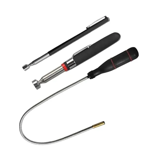 Stück Magnetstab Teleskop,Magnete Stark Original Stabmagnet Teleskop Magnetstab Flexibler Magnetheber Magnetstabgreifer,Stabmagnete Stab Stark Telescopic Magnetic Pick-Up Tool(1.5Lb 3Lb 5Lb) 3