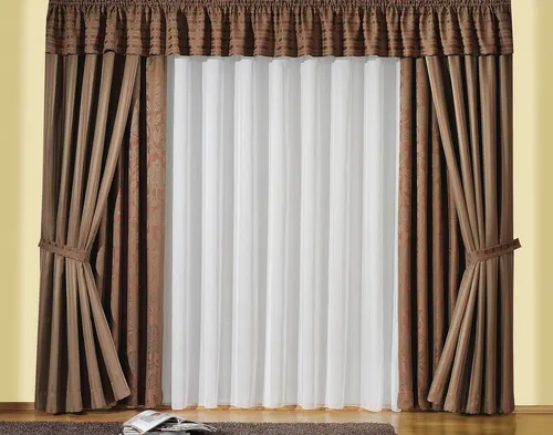 Wirth Gardine Lena (1 St), Faltenband, halbtransparent, Store