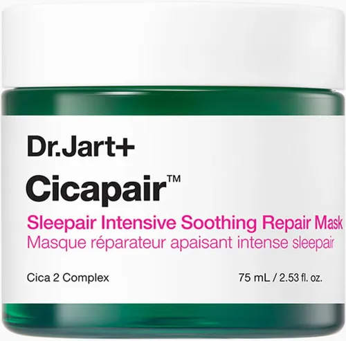 Dr.jart+ Cicapair Sleepair Intens Sooth Repair Mask 75 ml - Arzneimittel: Beruhigende Gesichtsmaske mit intensiv reparierenden Eigenschaften für eine erholsame Hautpflege über Nacht.