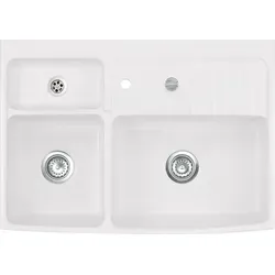 KeraDomo Elementspüle CENTRA 90 POLAR von systemceram