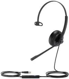 Yealink UH34 SE Mono UC USB-A Monaural Headset mit Noise Cancelling Mikrofon