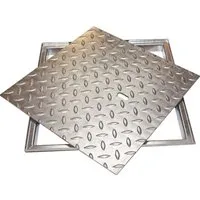 ACO Access Cover Schachtabdeckung Easy - verzinkter Stahl 30 x 30 x 3,6 cm - Baudrainagen - Robuste, verzinkte Schachtabdeckung für langlebigen Schutz und einfache Wartung.
