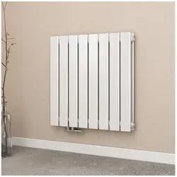 EMKE Doppellagiger Flach Heizkörper 826W - Heizkörper für Indoor mit 826W Leistung, ideal für Räume bis 7qm, bietet modernes Design und effiziente Wärmeverteilung für optimalen Wohnkomfort.