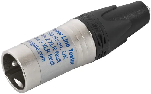 CTG-1SINE XLR-Funktionstester - Sonstige Elektroinstallationsartikel, bietet präzise Tests mit 48 V für professionelle Audioanwendungen.