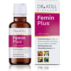 Femin Plus Dr.Koll Gemmo Komplex Himbeere Vit.B12 Tropfen 50 ml