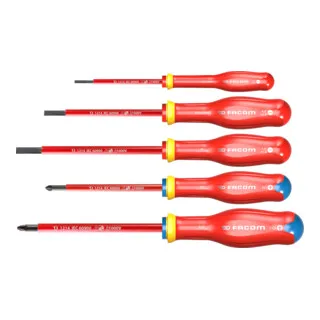 Facom Schraubendreher-Set 5-tlg. 1000V von Facom