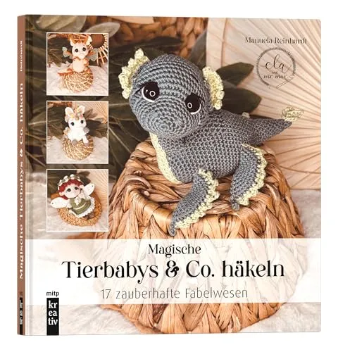 Amigurumi: Magische Tierbabys & Co. häkeln - Kreative Anleitung mit Videotutorials - Entdecken Sie 17 zauberhafte Fabelwesen zum Häkeln. Dieses Buch bietet kreative Anleitungen und zahlreiche Videotutorials für jeden Häkel-Liebhaber. Ideal für kreative Projekte!  