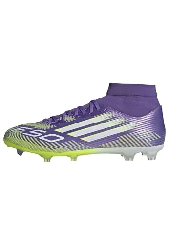 adidas F50 LEAGUE MID FG/MG Herren Fußballschuhe - Hochwertige Fußballschuhe für optimalen Grip und Kontrolle auf dem Spielfeld, ideal für Fußballspieler in Größe 48 2/3.