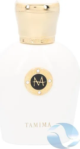 Moresque White Collection - Tamima Eau de Parfum 50ml - Unisex Duft mit blumig-holziger Melange, ideal für Selbstbewusstsein und Erfolg. Eleganter Flakon in Weiß und Gold, perfekt für jeden Anlass.