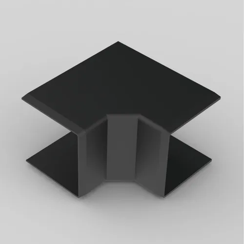Eckverbinder Innen Eck für Kabelkanal 40x40 mm PVC SCHWARZ KOPOS