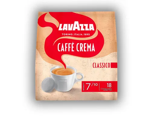 Lavazza Kaffee, Lavazza Caffe Crema Classico Pads 18 Kaffeepads in einer Packung 125g