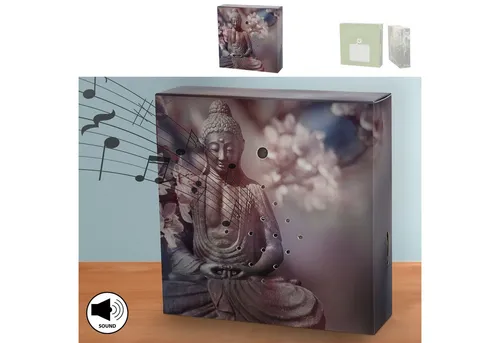 CEPEWA Bewegungsmelder Soundbox 'Buddha'