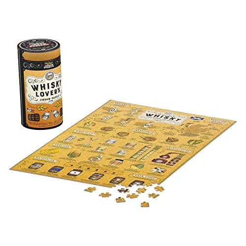 Ridley's Games JIG042 - Whisky-Liebhaber Puzzle, Gelb