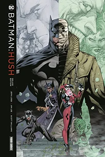 Batman: Hush (Deluxe Edition) - Manga über den Dunklen Ritter, mit atemberaubenden Illustrationen und einer packenden Geschichte, die Batman gegen seine größten Feinde antreten lässt.