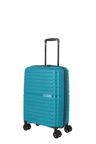 Travelite TRIENT 4-Rad Handgepäck Koffer 36L, IATA-konform - Handgepäck, robust und kratzresistent aus Polypropylen, mit sicherem Kombinationsschloss und vier laufruhigen Rollen für müheloses Reisen.