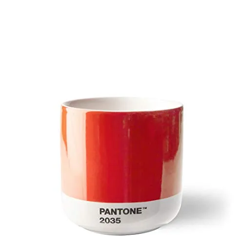 Pantone Cortado Thermobecher 190ml - Doppelwandig ohne Henkel - Thermobehälter mit 190ml Füllvolumen, ideal für Cortado. Das henkellose Design sorgt für angenehme Temperaturen und verhindert Fingerverbrennungen. Spülmaschinenfest und perfekt für jeden Anlass.