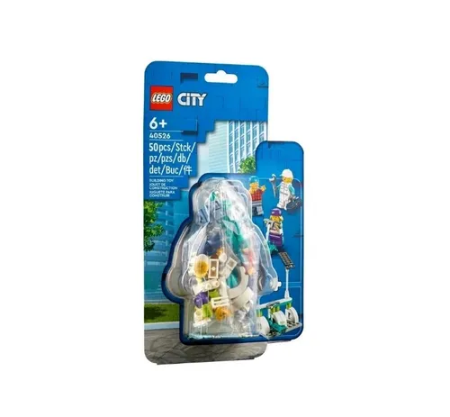 Lego 40526 Elektroroller mit Ladestation City Minifiguren Set Neu, OVP