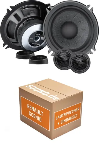 Lautsprecher Boxen vorne Eton PRA13 für Renault Mégane Scénic 2x Tief-Mitteltöne