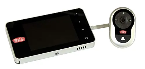 BKS Digitaler Türspion DS-40 mit 4,0 Zoll Farb TFT-Display mit Infrarot