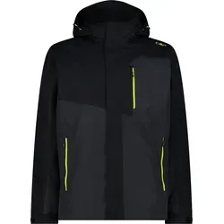 CMP MAN Jacket Zip Hood Detachable INN.JACKET - 3-in-1 Herren Funktionsjacke - Ideal für Outdoor-Aktivitäten: Diese 3-in-1-Jacke bietet Wärme, Wasserdichtigkeit (WP 5.000) und Atmungsaktivität (MVP 3.000) für ultimativen Komfort beim Wandern oder in der Freizeit.