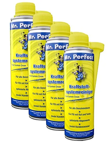 Mr. Perfect® Kraftstoffsystemreiniger Additiv, 4 x 250 ml