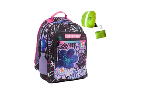 GOLDKIDS Schulranzen Schulrucksack Teenager (Kinderrucksack für Jungen und Mädchen, Ranzen Tornister Schulltasche), und Regenschutz