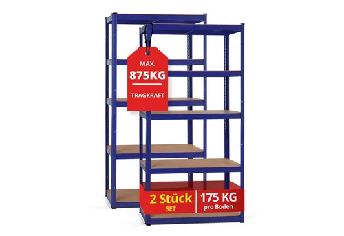 Stagecaptain Heavyrack Lagerregal mit Holzböden