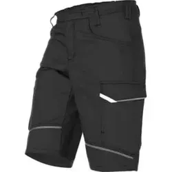Kübler Arbeitshose Iconiq Shorts 2440, Herren, schwarz-anthrazit, Größe 50 - Hochwertige Shorts für Herren mit ergonomischer Passform, ideal für Arbeiten im Freien. Aus robustem Material, bietet sie zahlreiche Taschen für Werkzeug und Smartphone.
