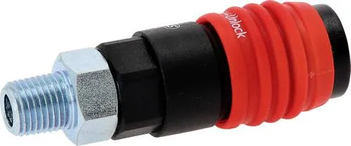 KS Tools 3in1 Universal-Druckluft-Sicherheitskupplung mit 1/4