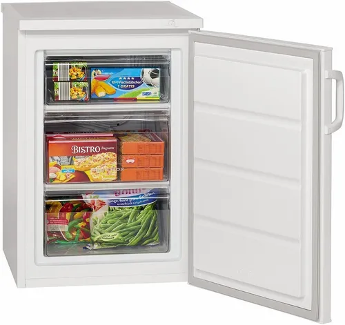 Bomann GS 2196.1 - 85L Gefrierschrank, leise und energieeffizient mit nur 131 kWh/Jahr, ideal für kleine Haushalte und Büros